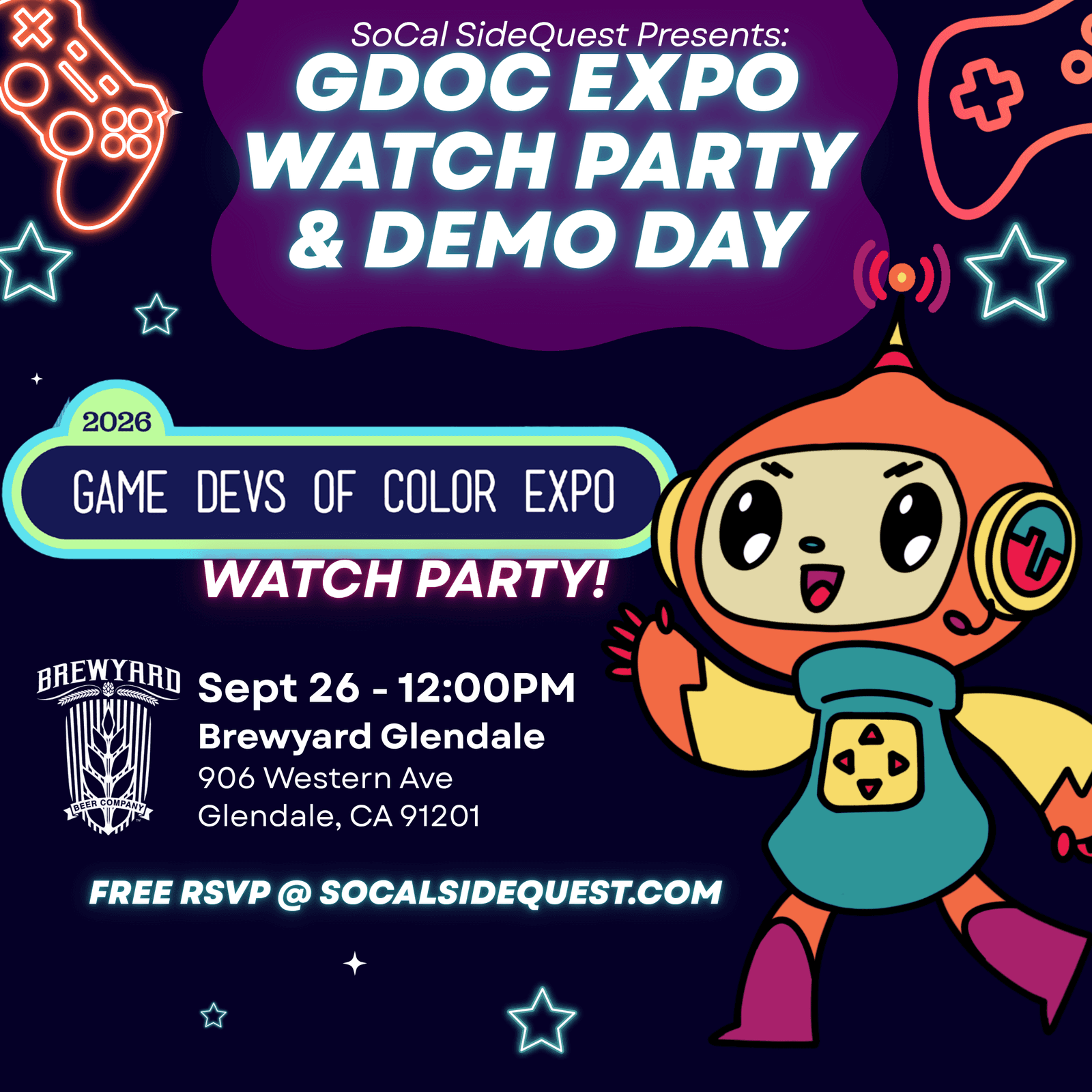 Official Watch Party - GDoCExpo 2026 (Los Angeles)