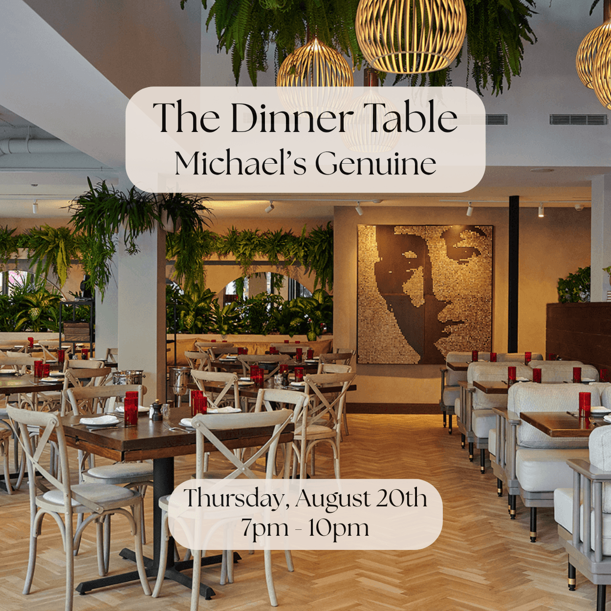 The Dinner Table at Michael's Genuine (Design District)