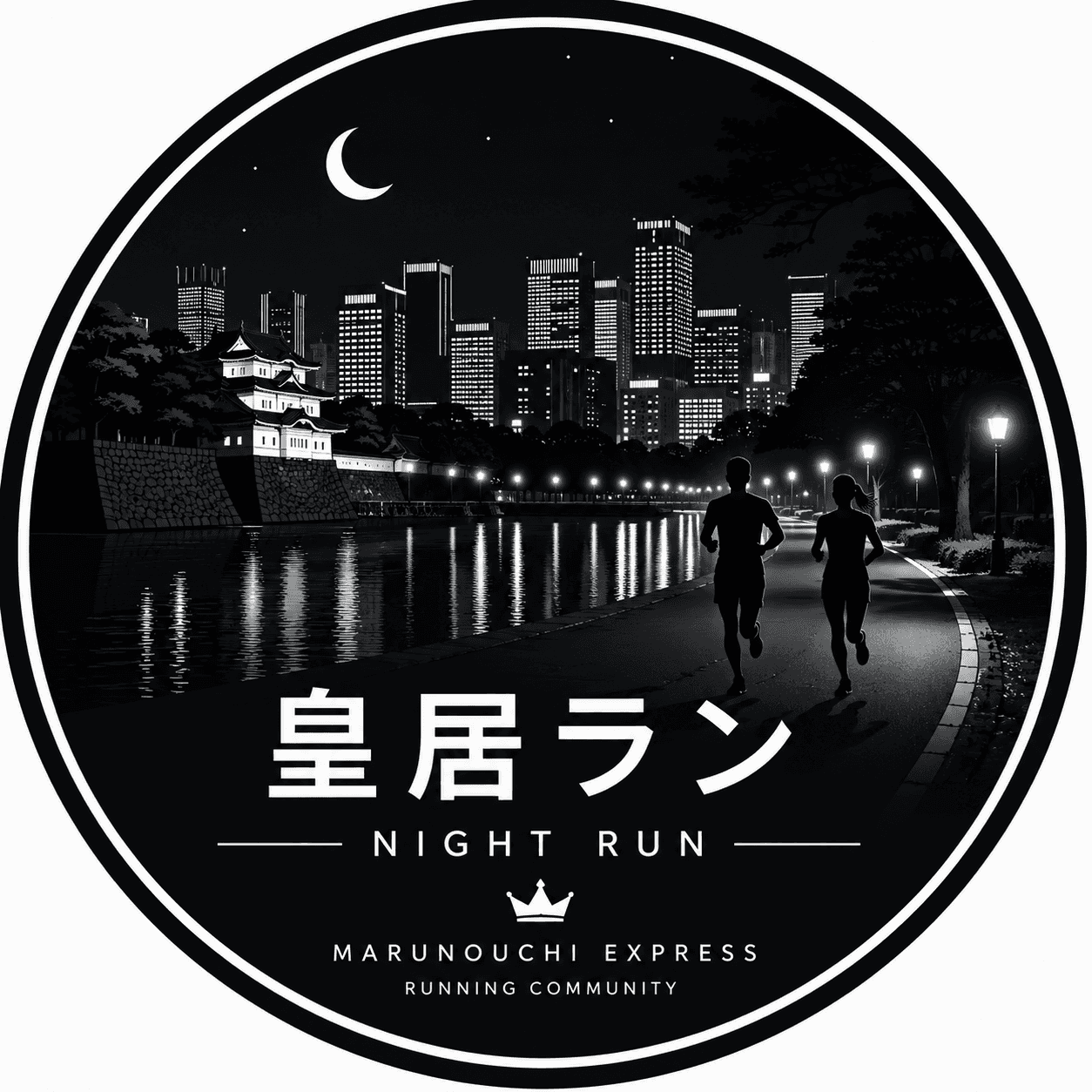 8/25(火)19:30 皇居ラン