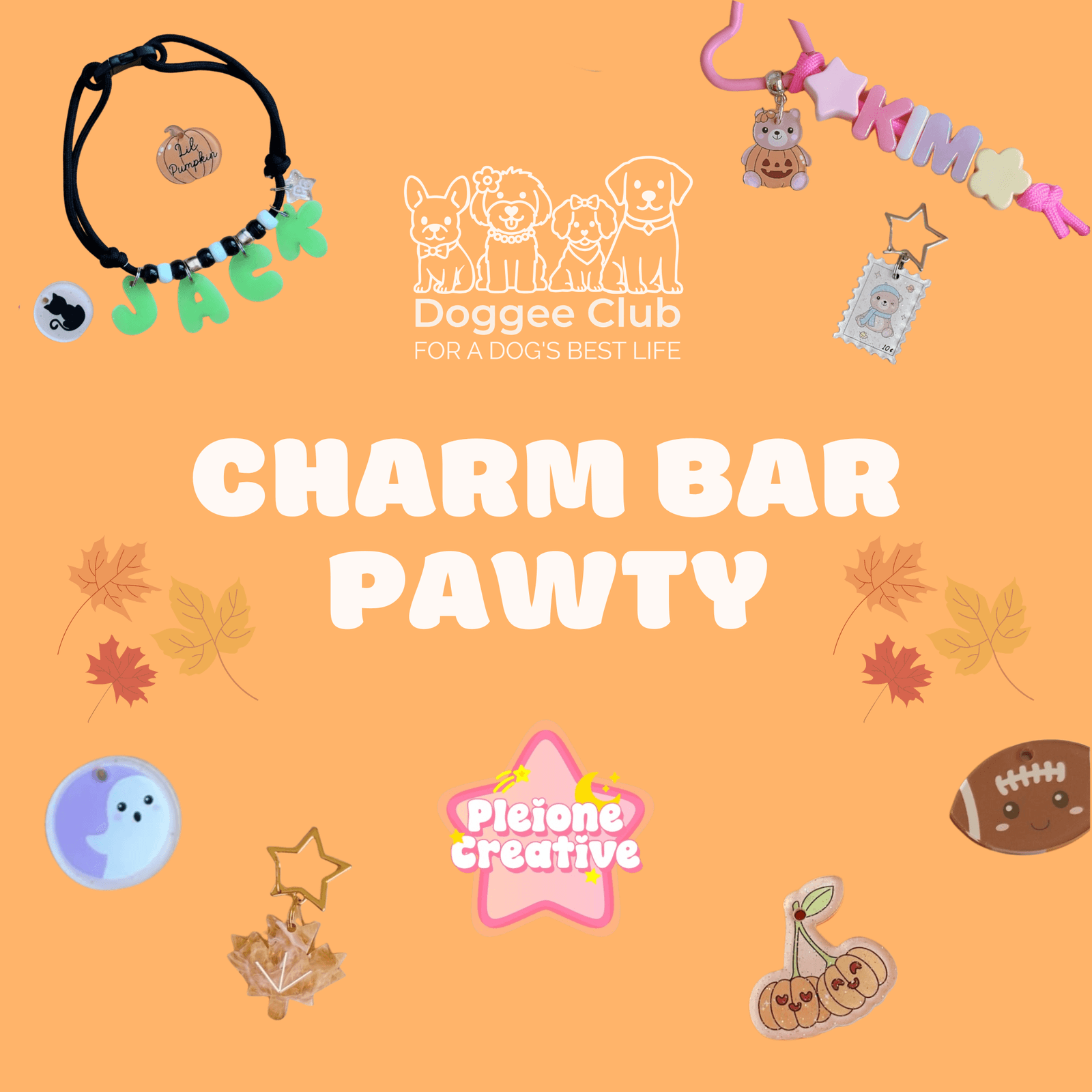 Halloween Charm Bar Pawty