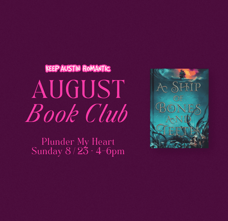 ⚓ Plunder My Heart: August Book of the Month at Shipwreck’d