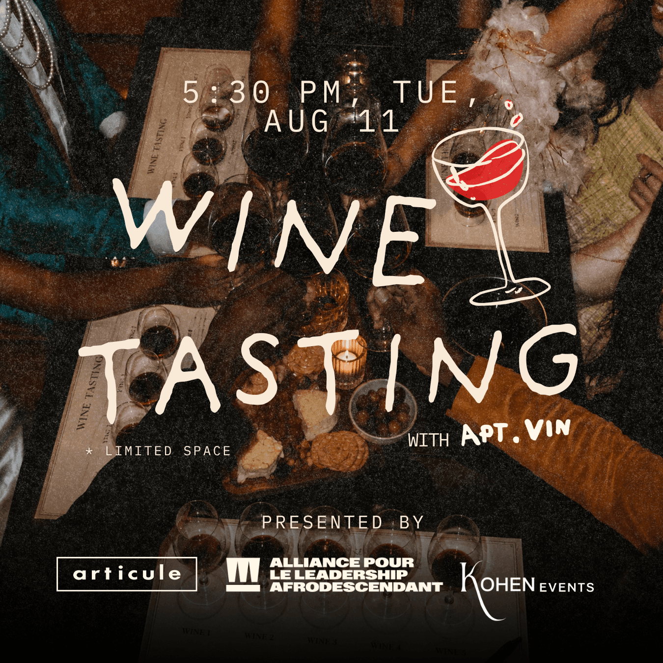 Wine Tasting by the Black Wealth Club