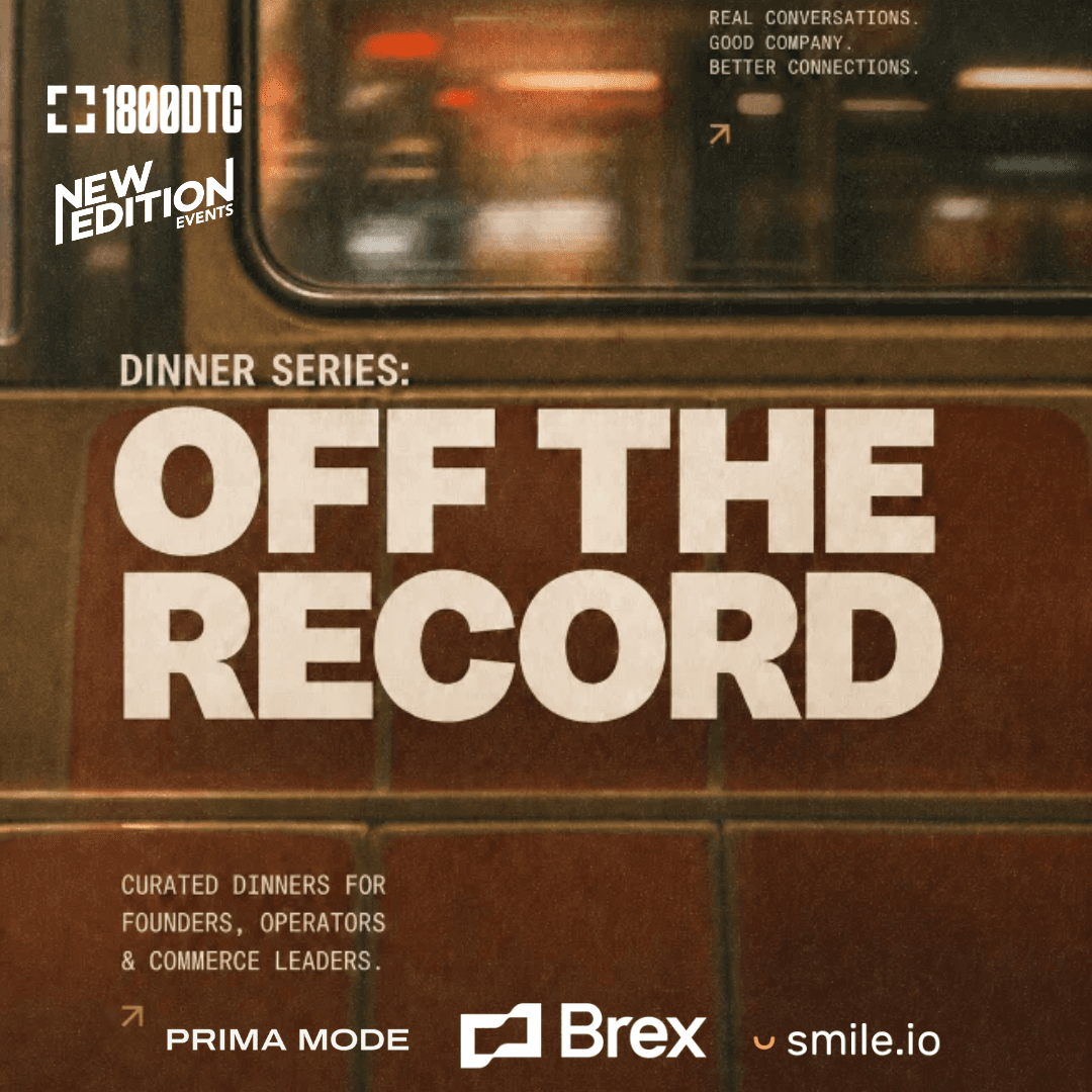 Off The Record: NYC Ad Week Dinner