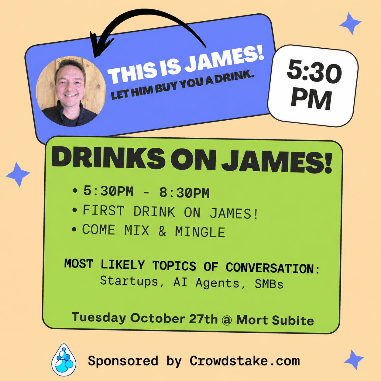 Drinks on James