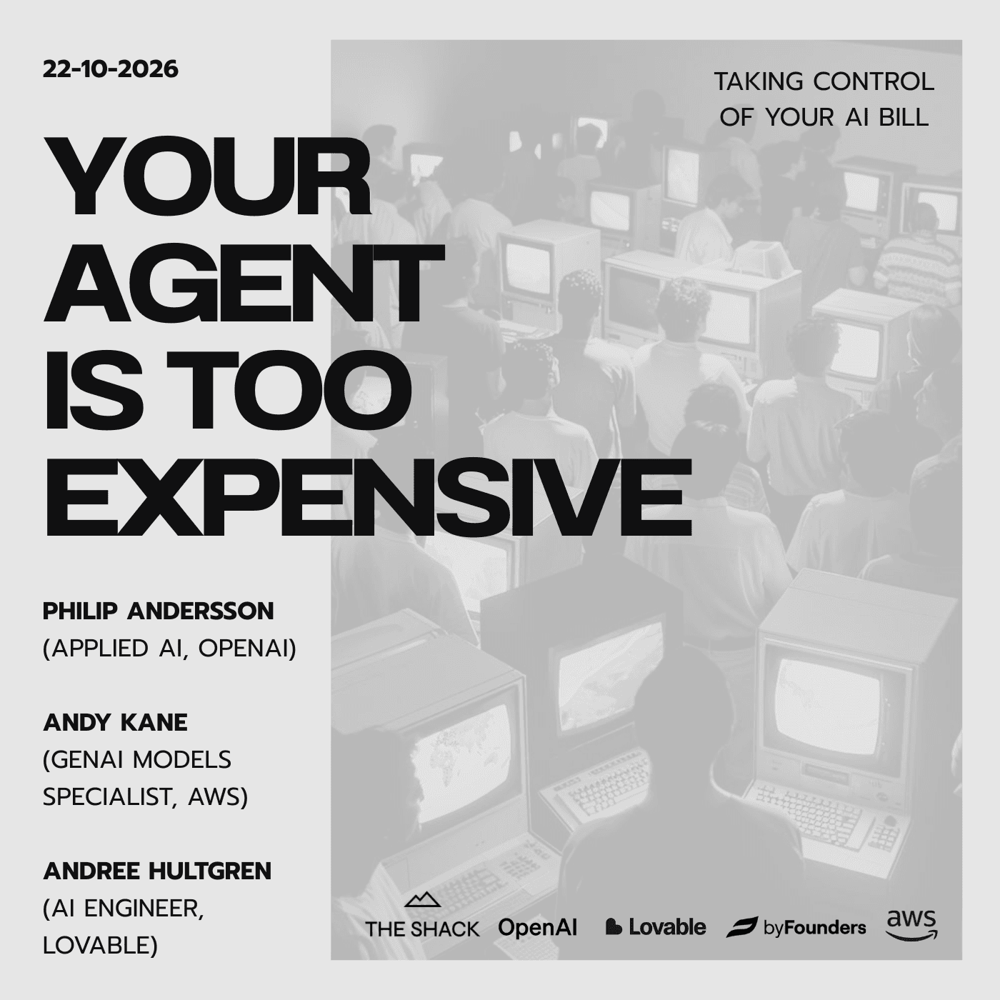Your Agent is Too Expensive: Taking Control of Your AI Bill