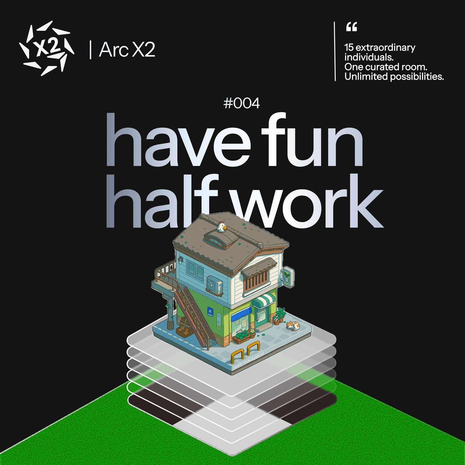 have fun - half work >> #004