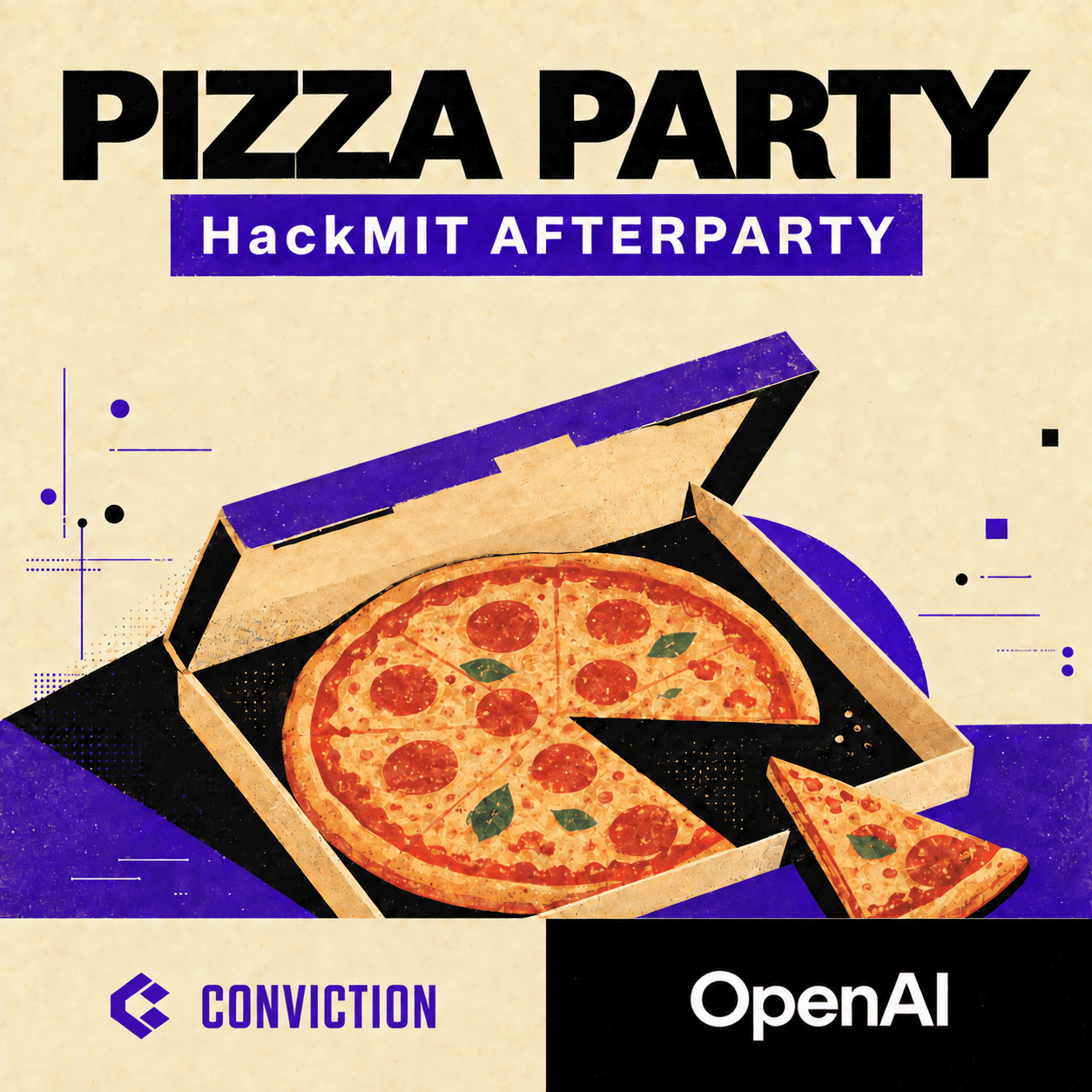 Conviction x OpenAI HackMIT Pizza Party