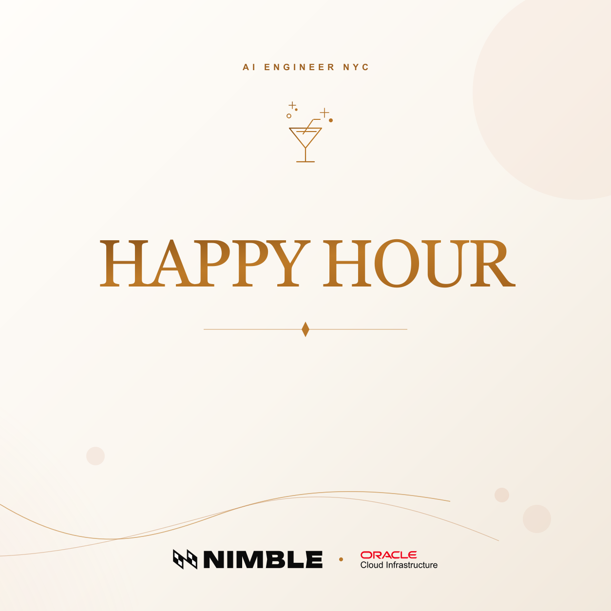 Happy Hour - Nimble & Oracle Cloud