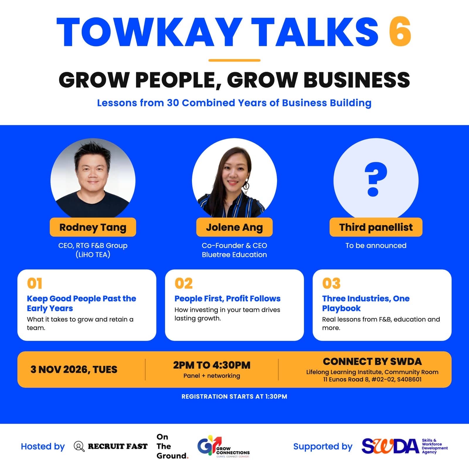 Towkay Talks 6 - Grow People, Grow Business