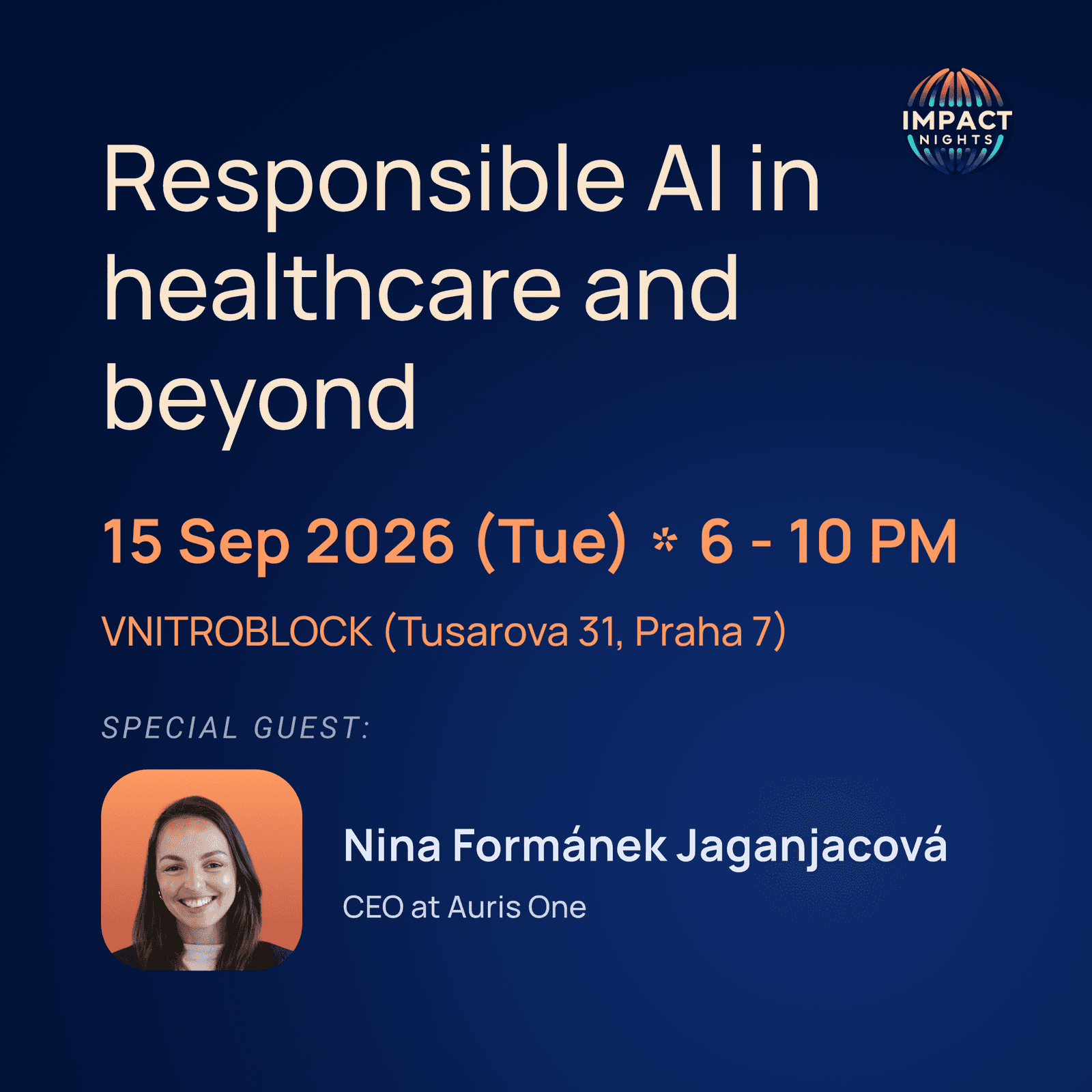 Impact Night — Building and scaling responsible AI: From healthcare to other regulated industries