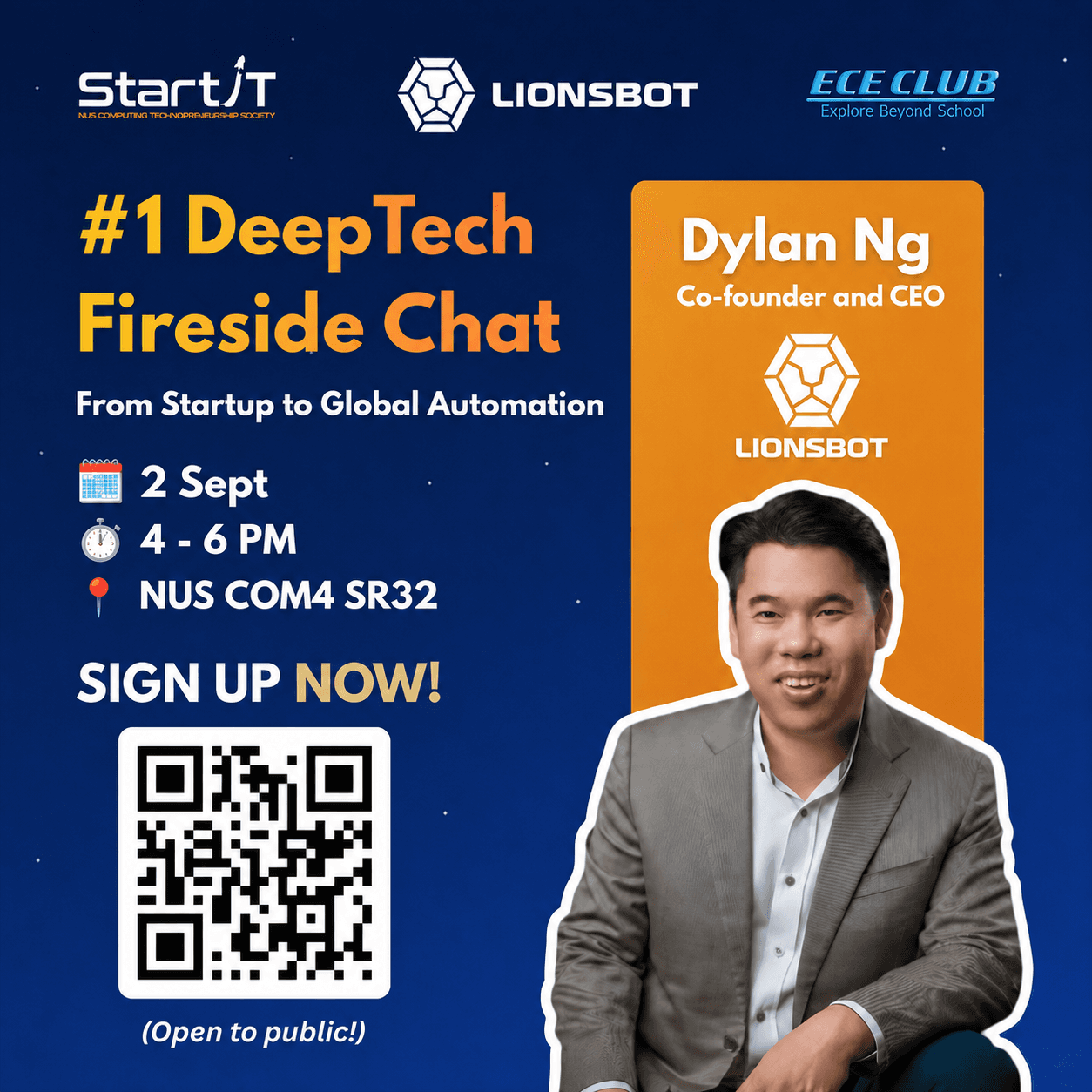 #1 DeepTech Fireside Chat: Lionsbot