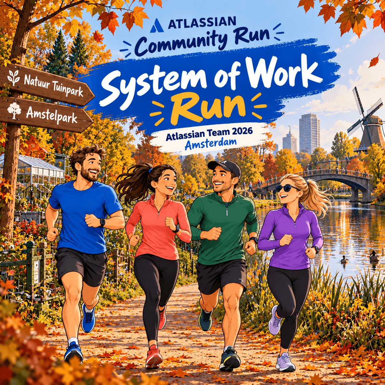 Team 26 Amsterdam System of Work Run