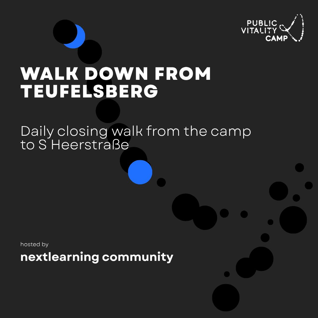 Walk down from Teufelsberg