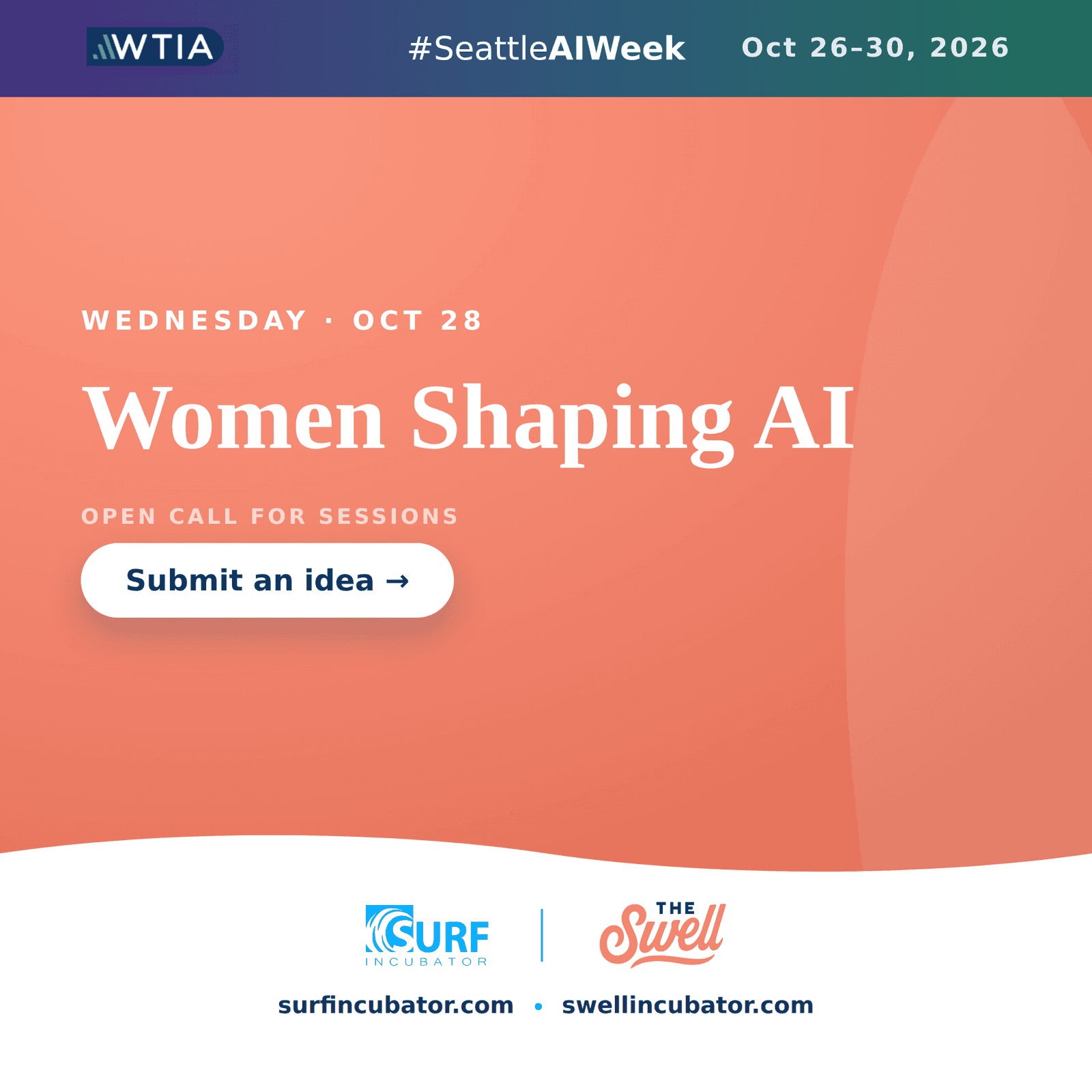 Women Shaping AI @ SURF x SWELL
