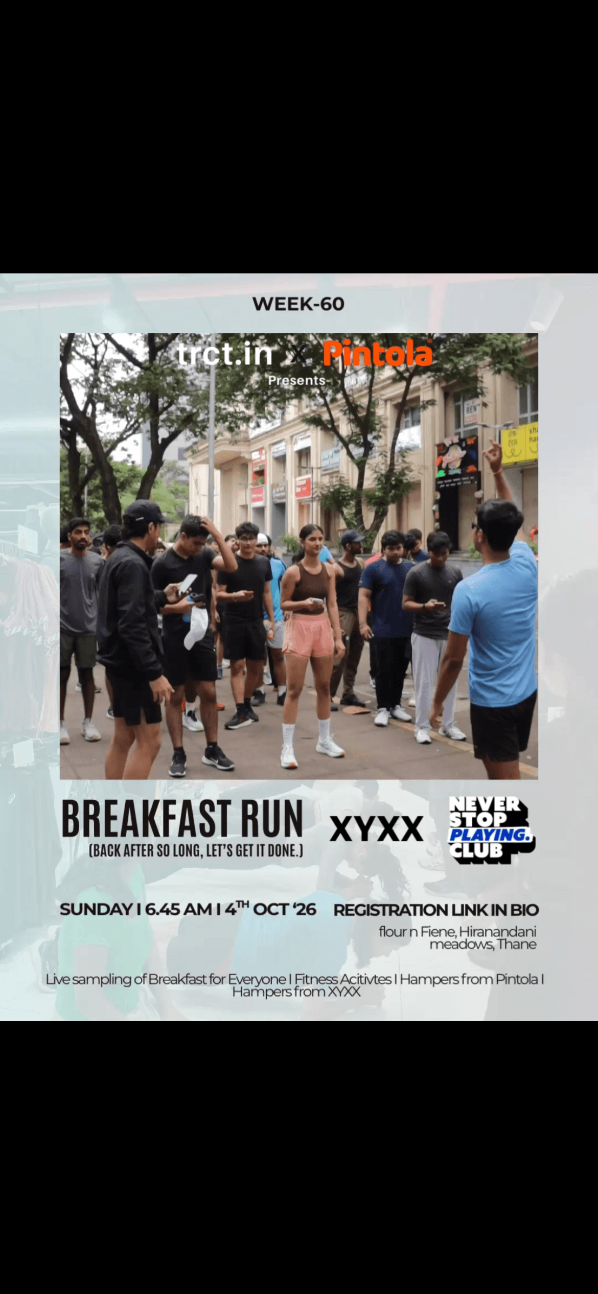 Week60- Breakfast Run