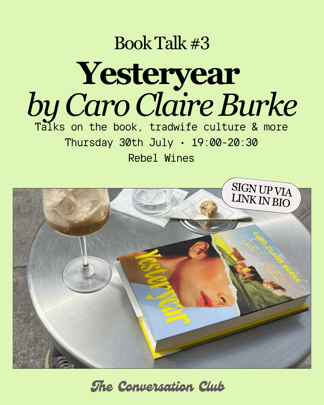 The Conversation Club: Yesteryear & Tradwife Culture