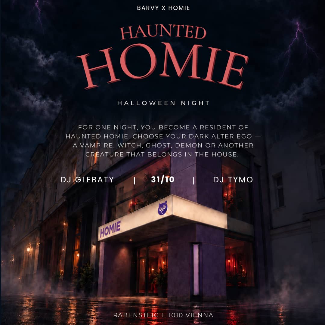 HAUNTED HOMIE — HALLOWEEN NIGHTBARVY