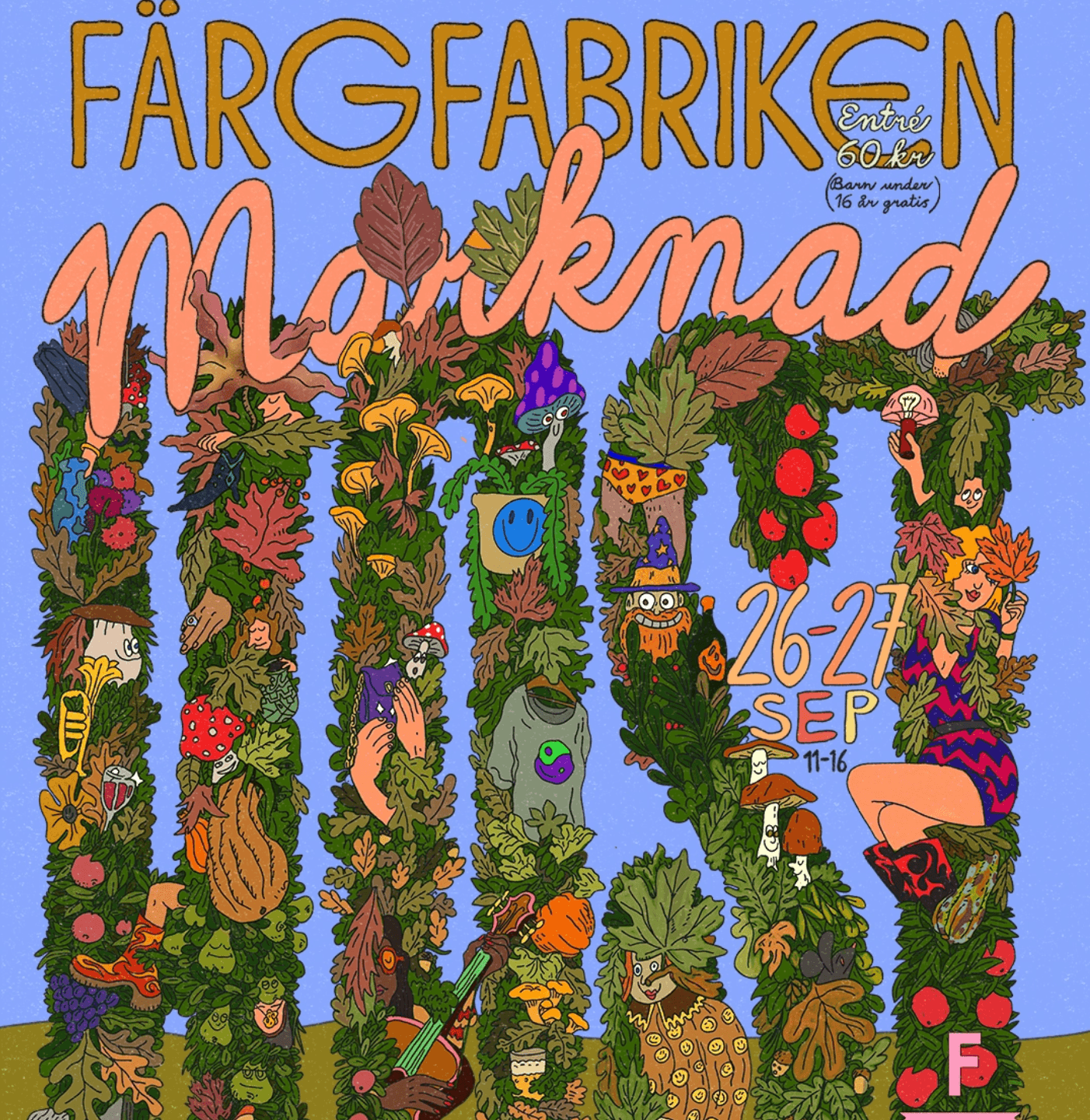 Designer Field Trip: Färgfabriken Autumn Market