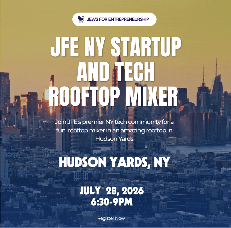 JFE NY Startup and Tech Rooftop Mixer