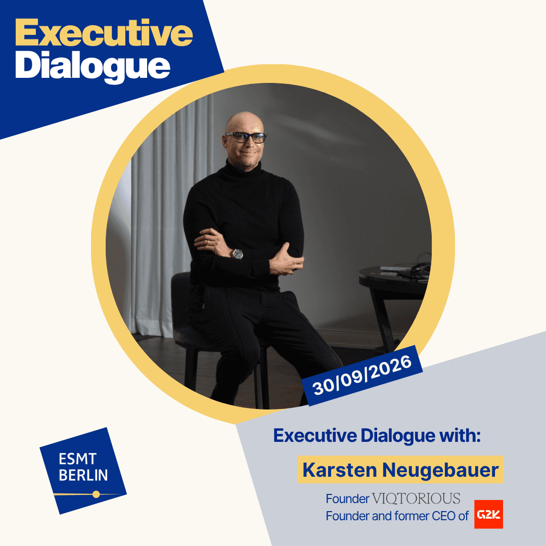 Executive Dialogue with Karsten Neugebauer