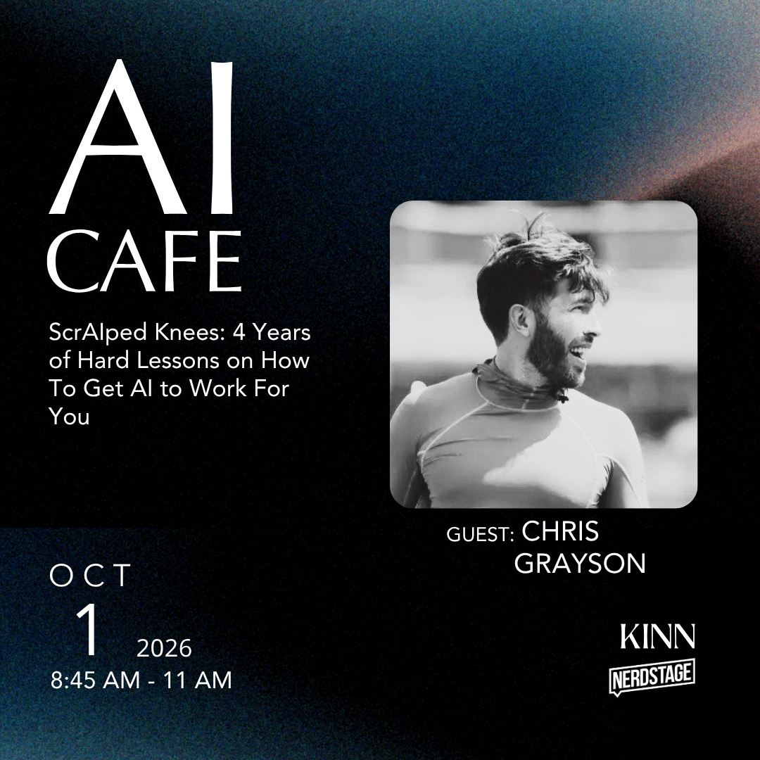 AI Cafe: ScrAIped Knees: 4 Years of Hard Lessons on How To Get AI to Work For You