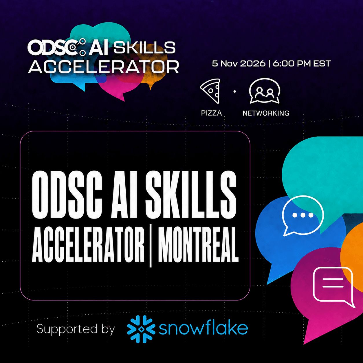 ODSC AI Skills Accelerator | Montreal