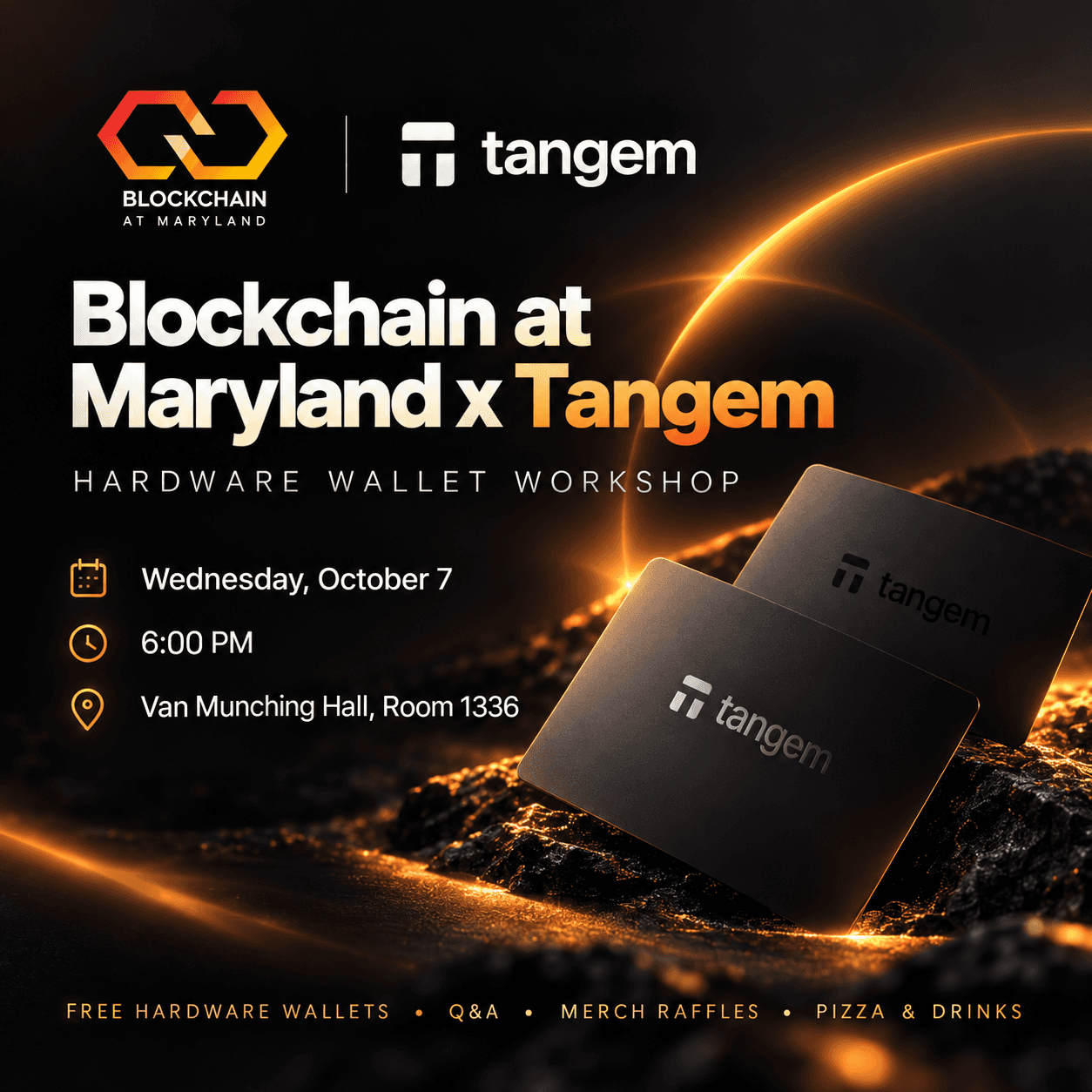 Blockain at Maryland x Tangem