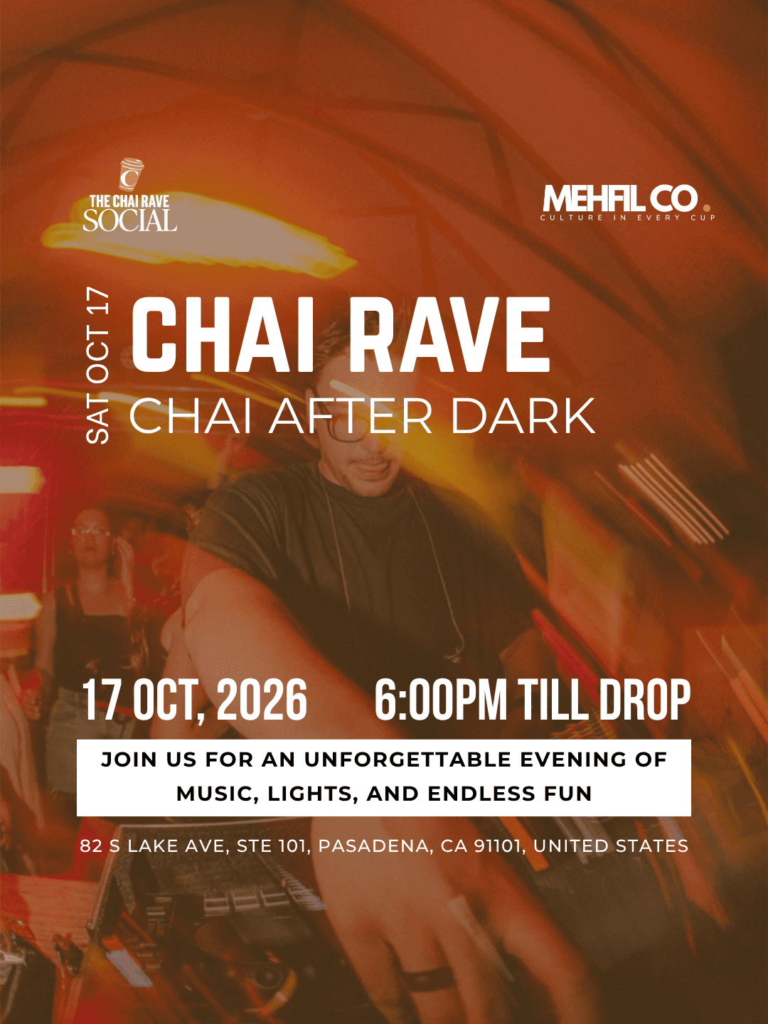 CHAI RAVE 🪩 | MEHFIL CO.