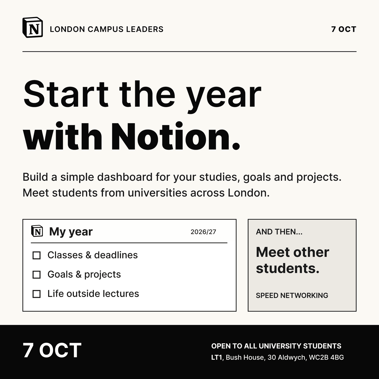 Start your year with Notion