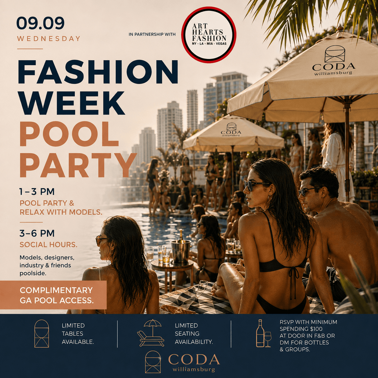 FASHION WEEK POOL PARTY
