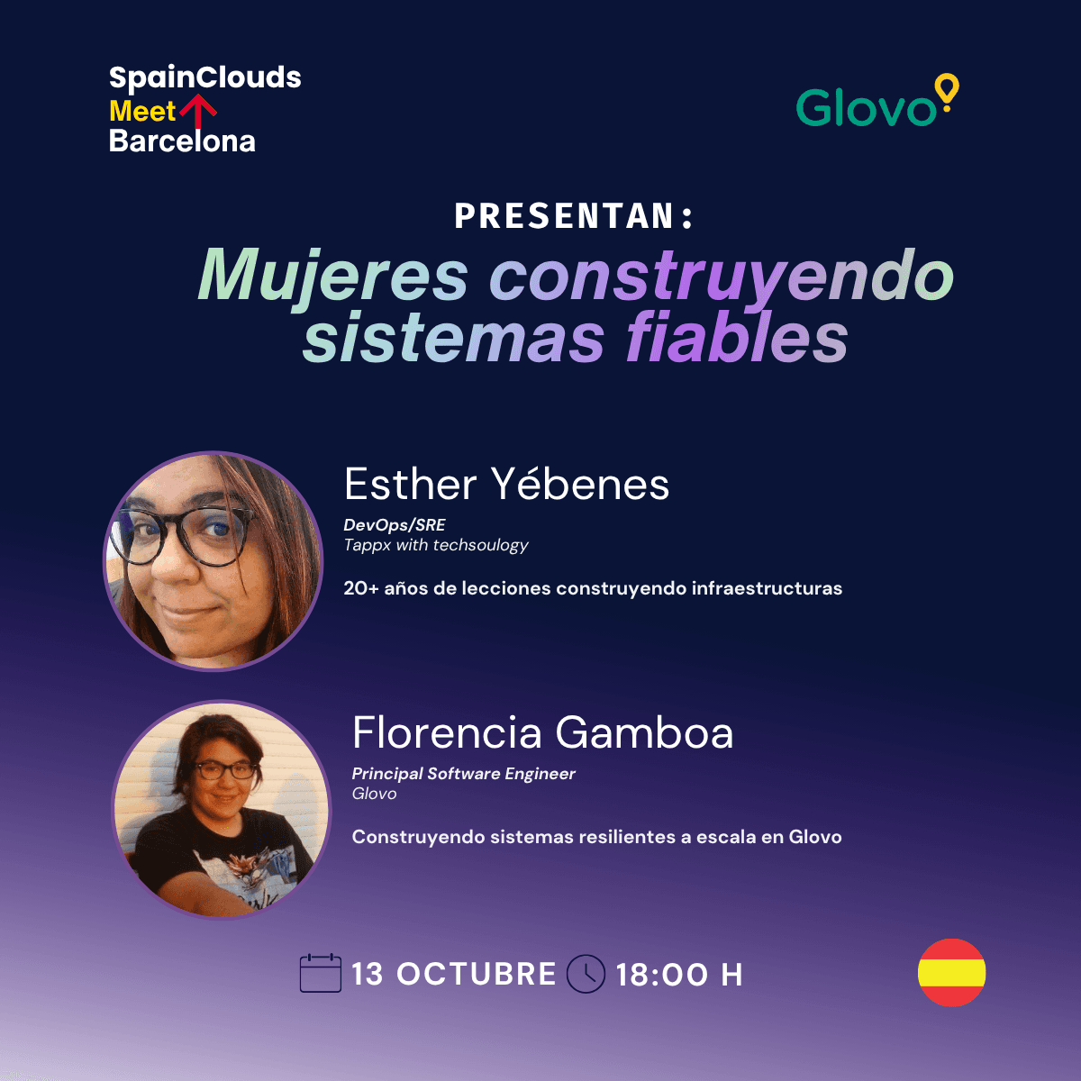 SpainClouds Meetup – Pospuesto 13 de octubre: Sistemas fiables
