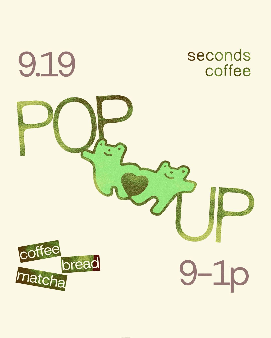 seconds coffee popup