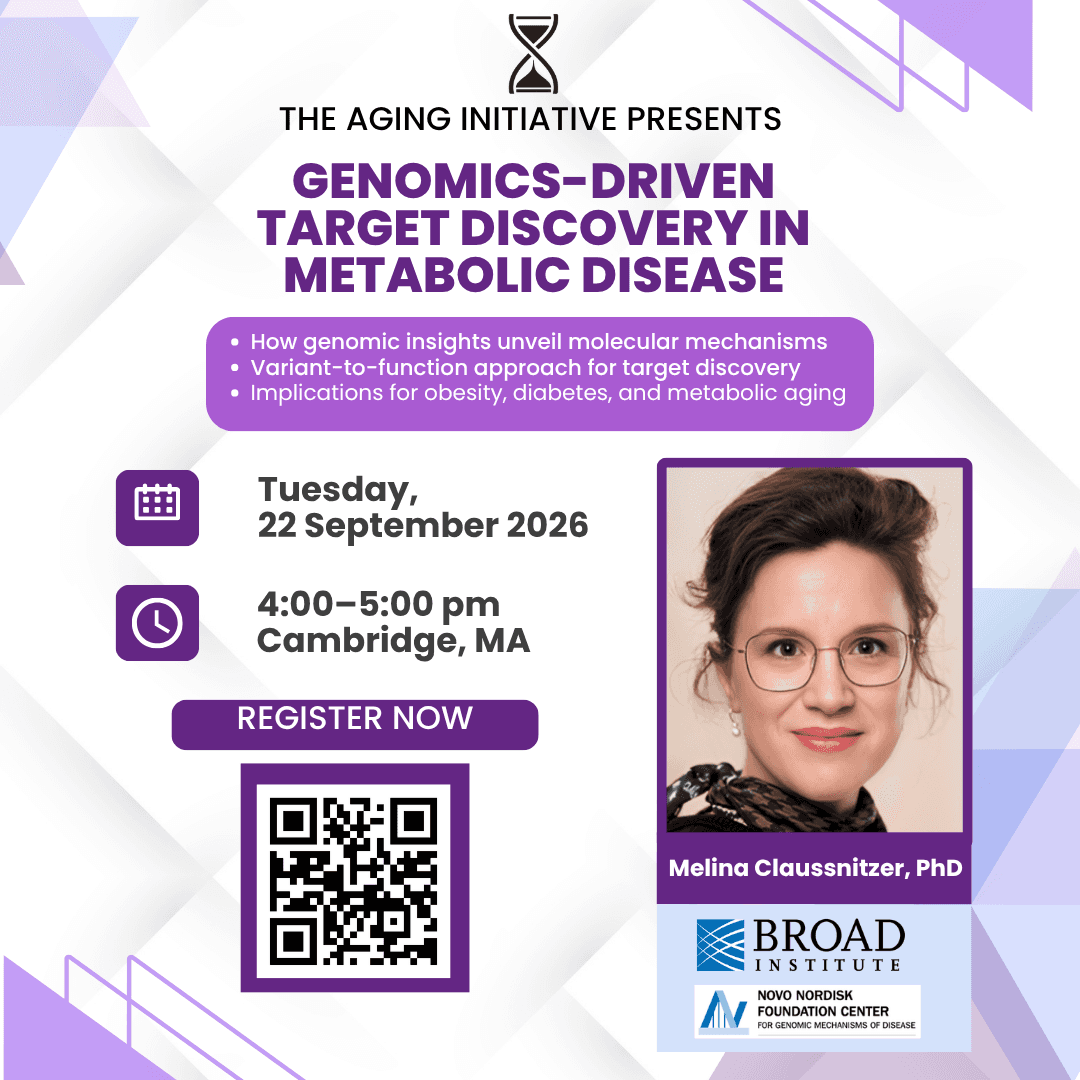 Dr. Melina Claussnitzer: Genetics, Causality, and Metabolic Disease