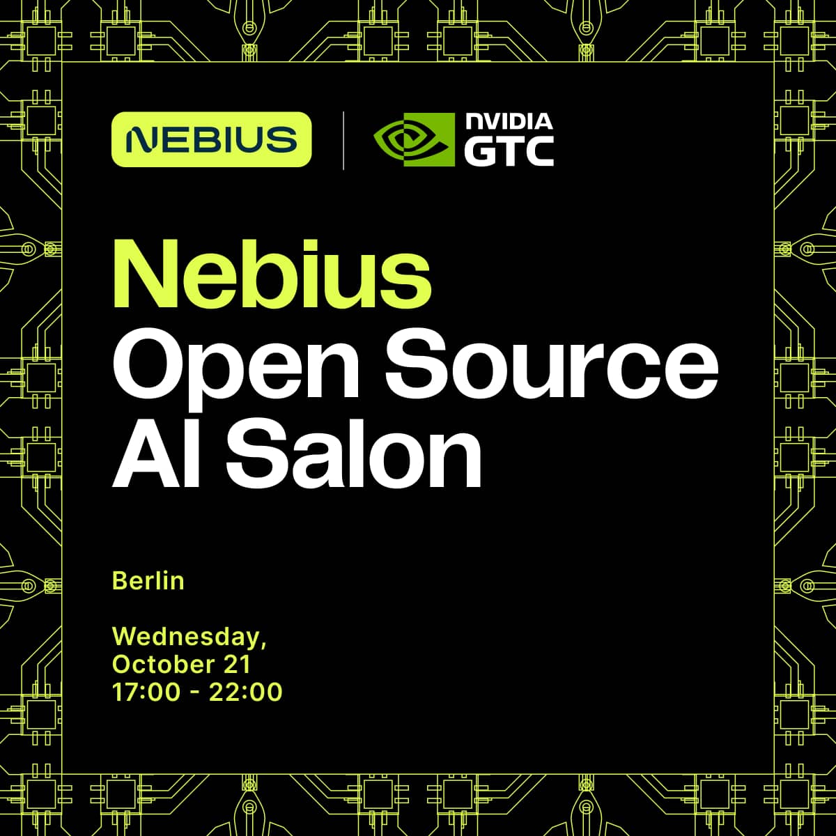 Nebius Open Source AI Salon