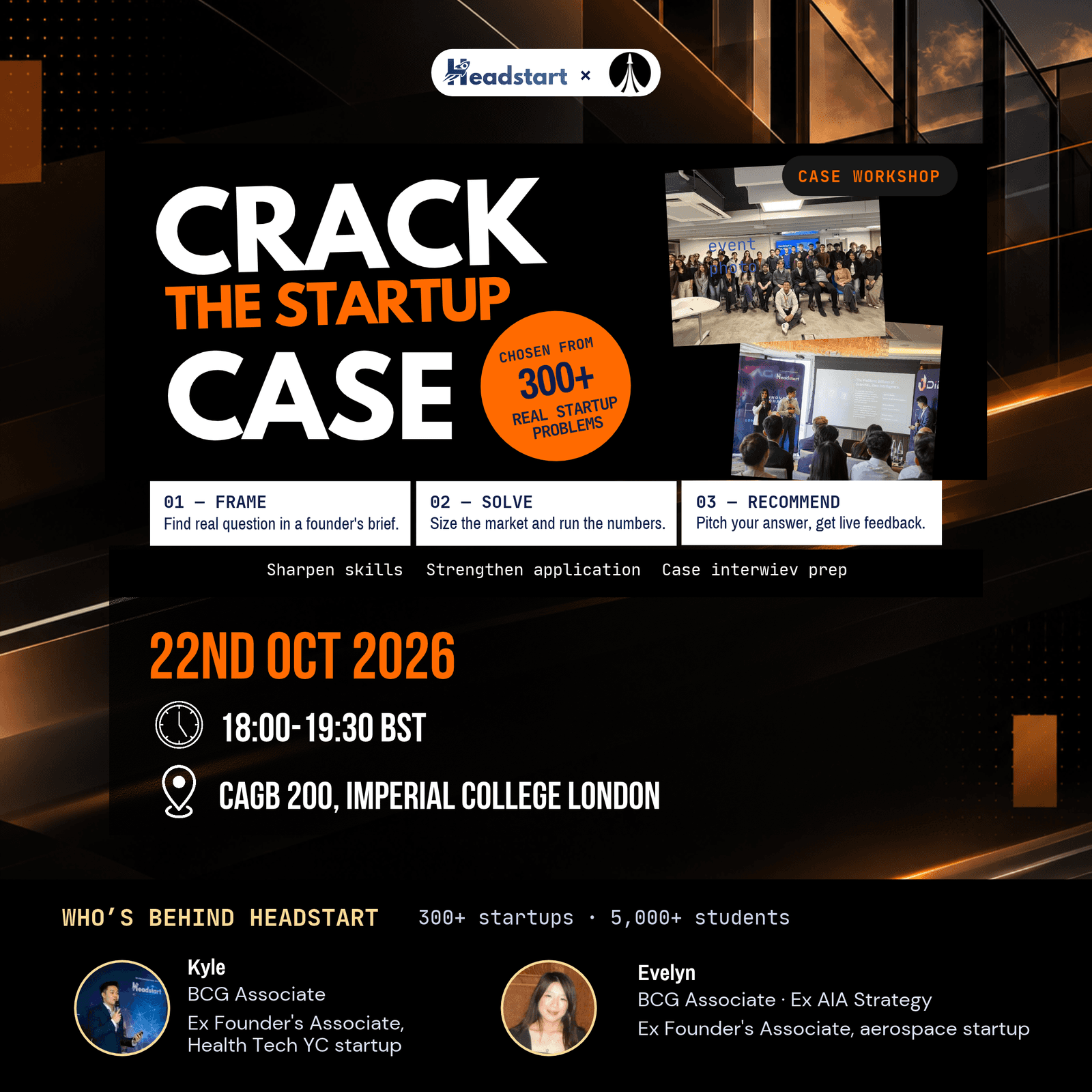 Crack the Startup Case - HeadStart Global x IE