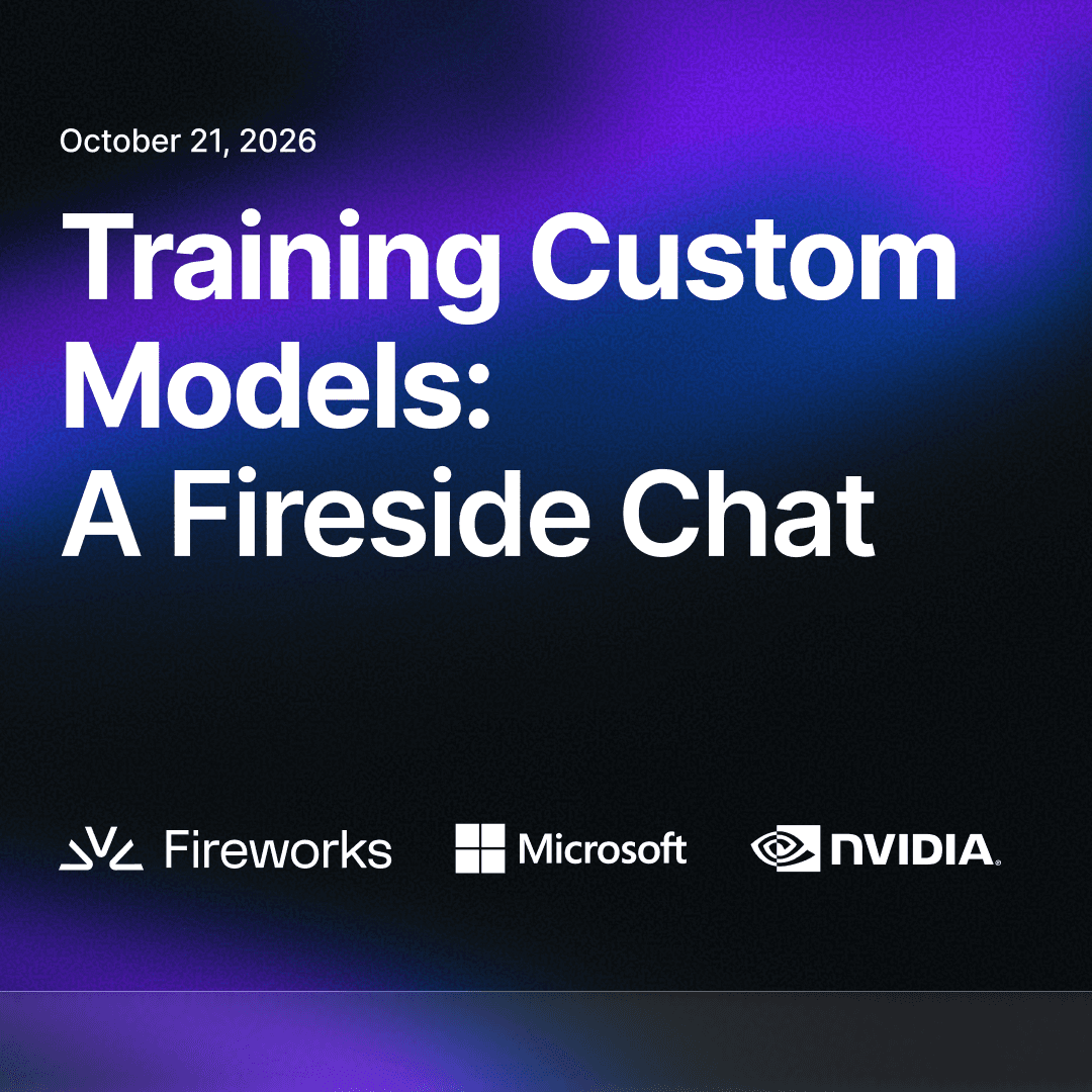 GTC Berlin: Fireworks, Microsoft, & NVIDIA | Training Custom Models