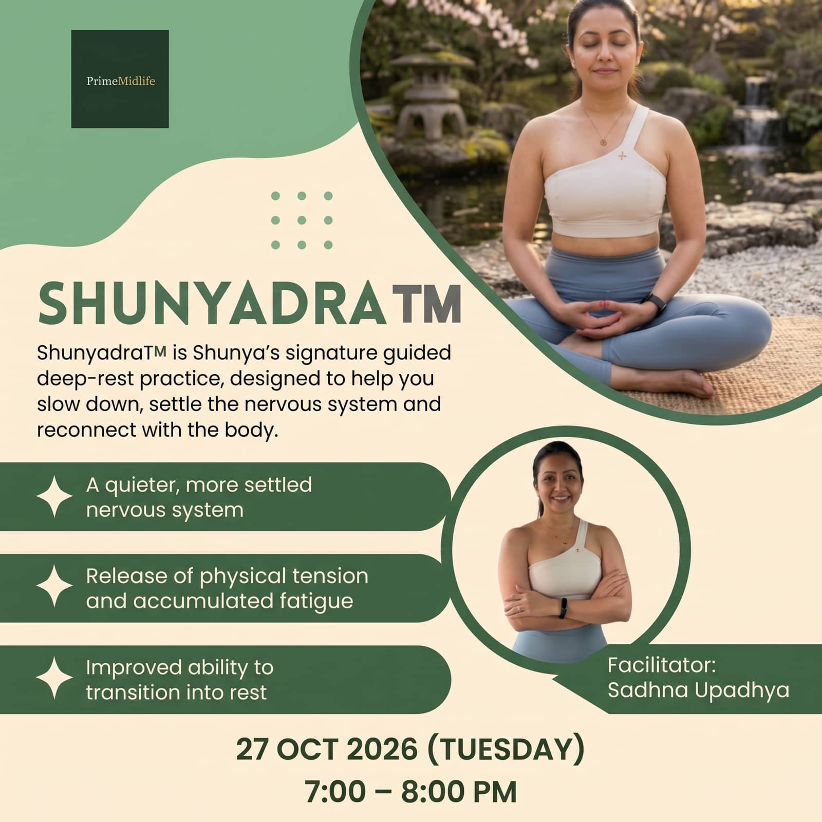 SHUNYADRA™: A Guided NSDR Practice for Deep Rest, Regulation & Renewal