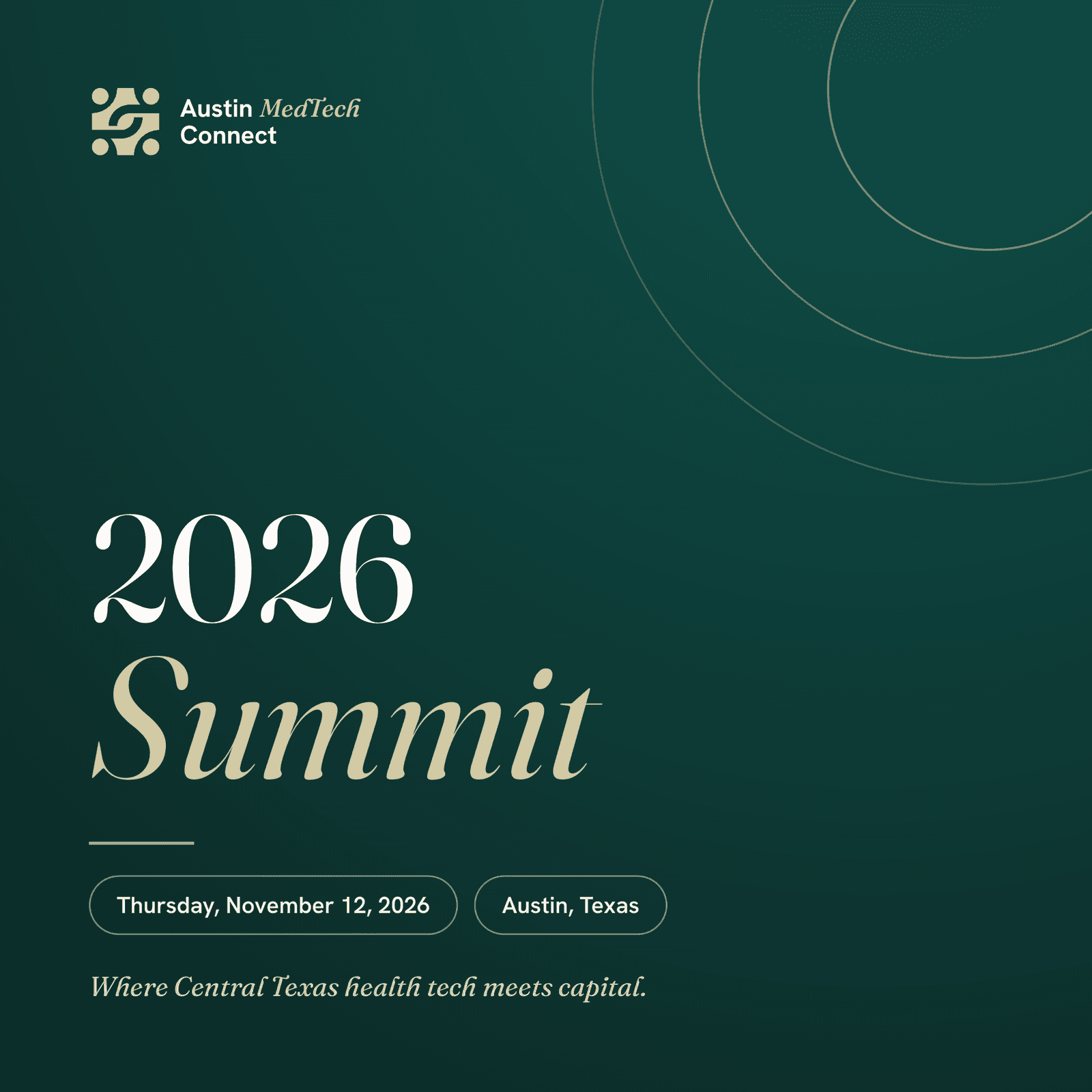 Austin MedTech Connect Summit 2026