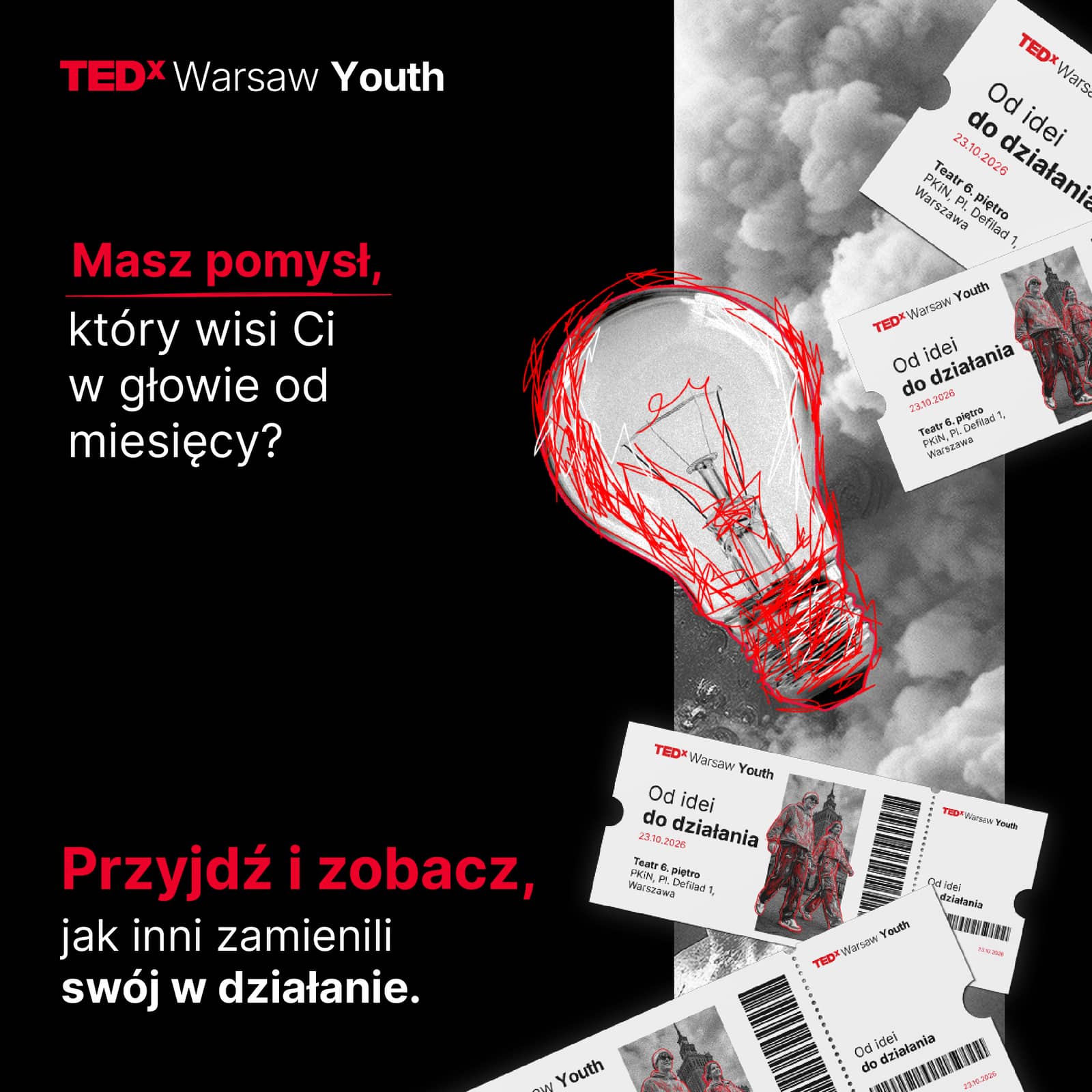 TEDxWarsaw Youth 2026 - Od idei do działania