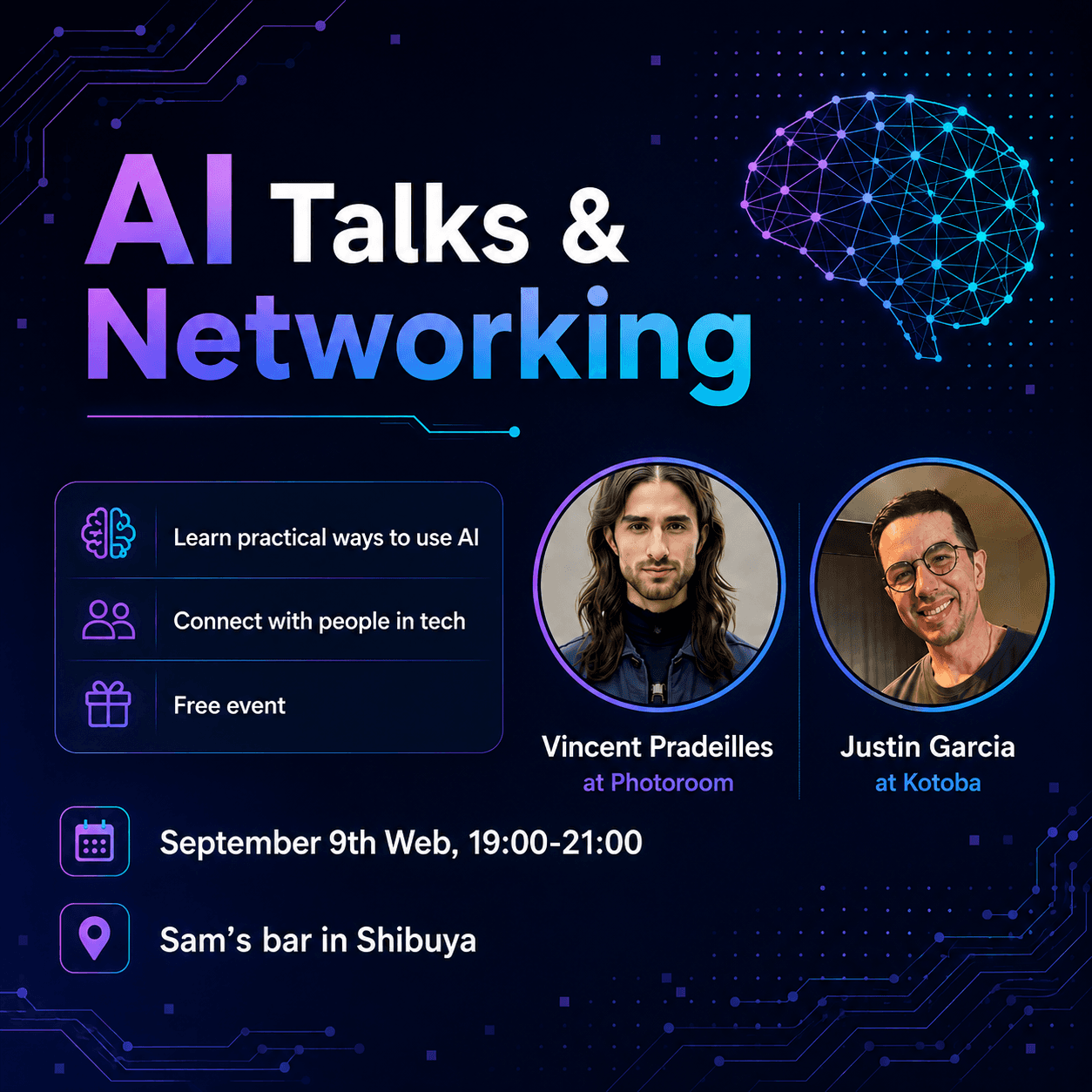AI Talks From Special Engineers 🧑💻 & Networking