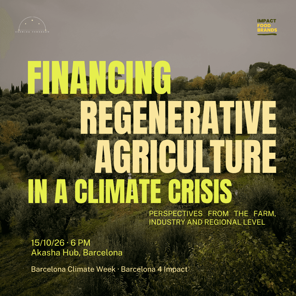 Financing Regenerative Agriculture in a climate crisis: Perspectives from the farm, industry and regional level