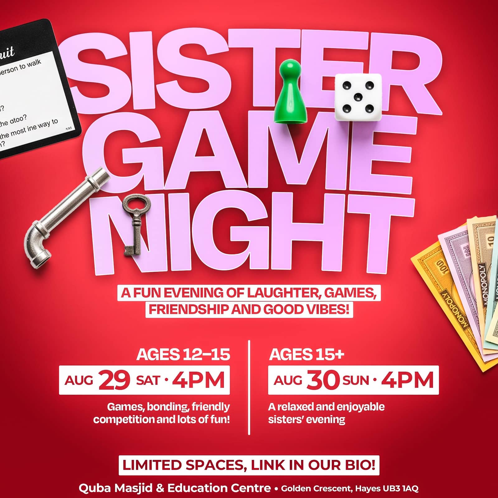 15+ Girls Games Night
