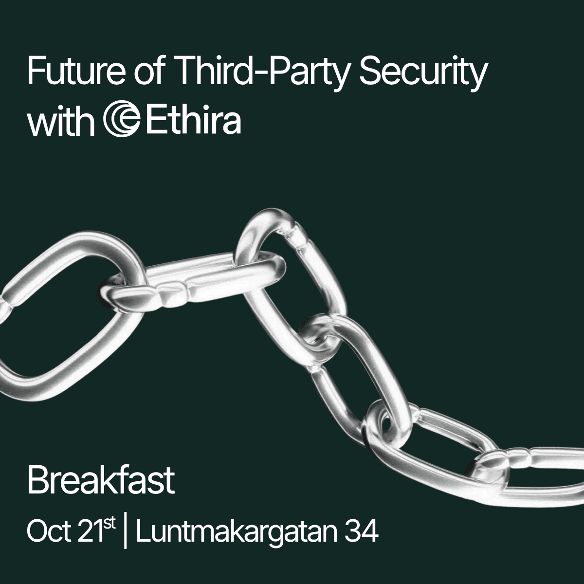 Security Breakfast w/ Ethira