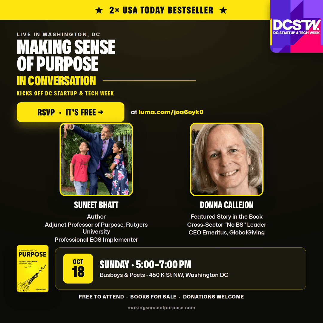 (DC) Making Sense of Purpose — In Conversation with Donna Callejon