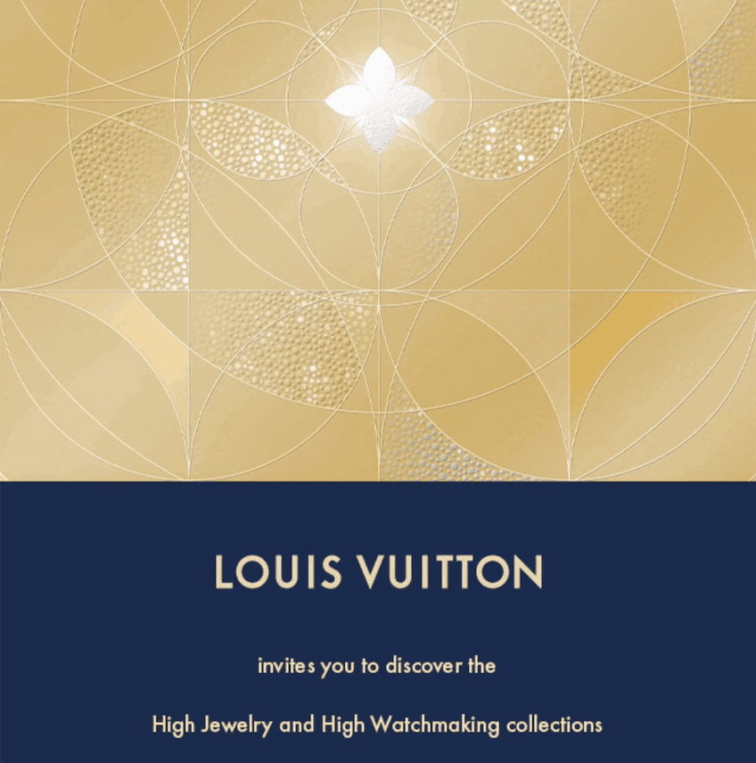Louis Vuitton High Jewelry & High Watchmaking