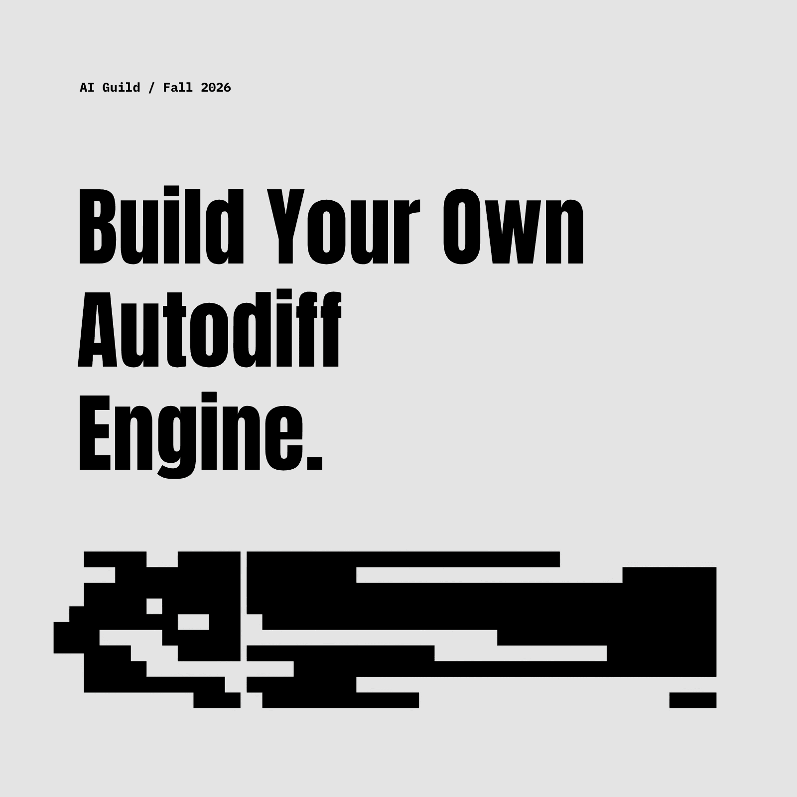 AI Guild: Build a Mini Autodiff Engine