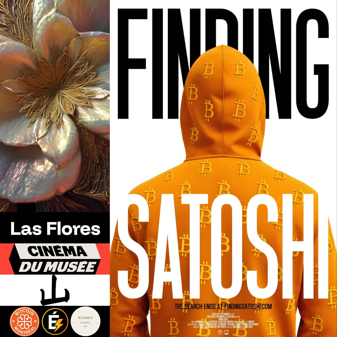 Las Flores screening 💐 Finding Satoshi