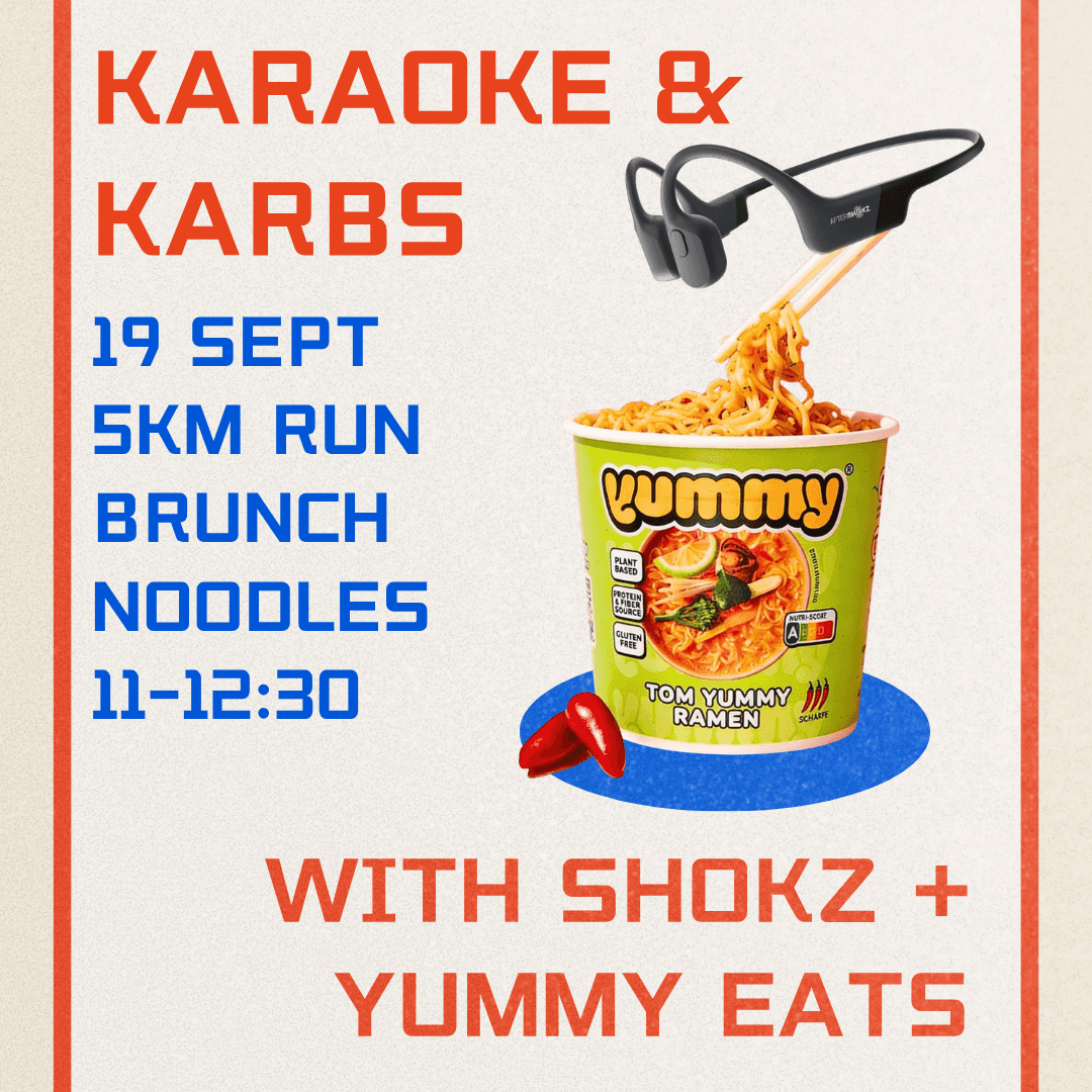 KARAOKE + KARBS with Slow Poke x Shokz x Yummy Eats
