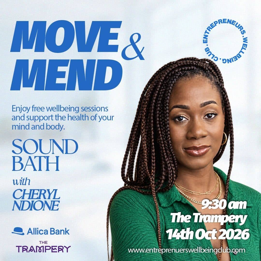 Move & Mend - Sound Bath with Cheryl Ndione at The Trampery