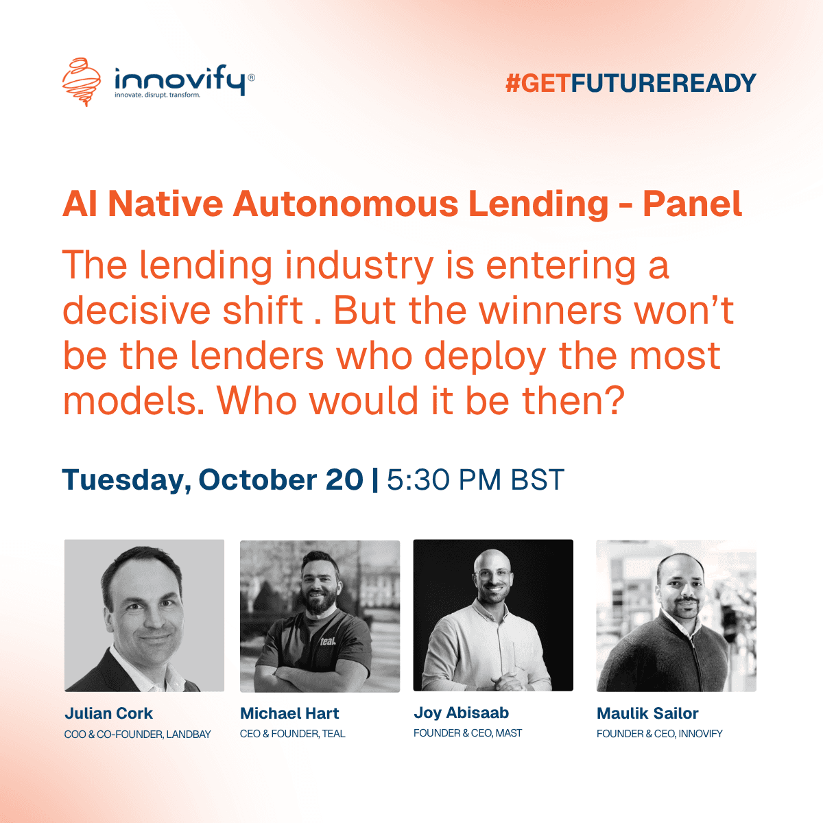 AI Native Autonomous Lending - Panel Discussion